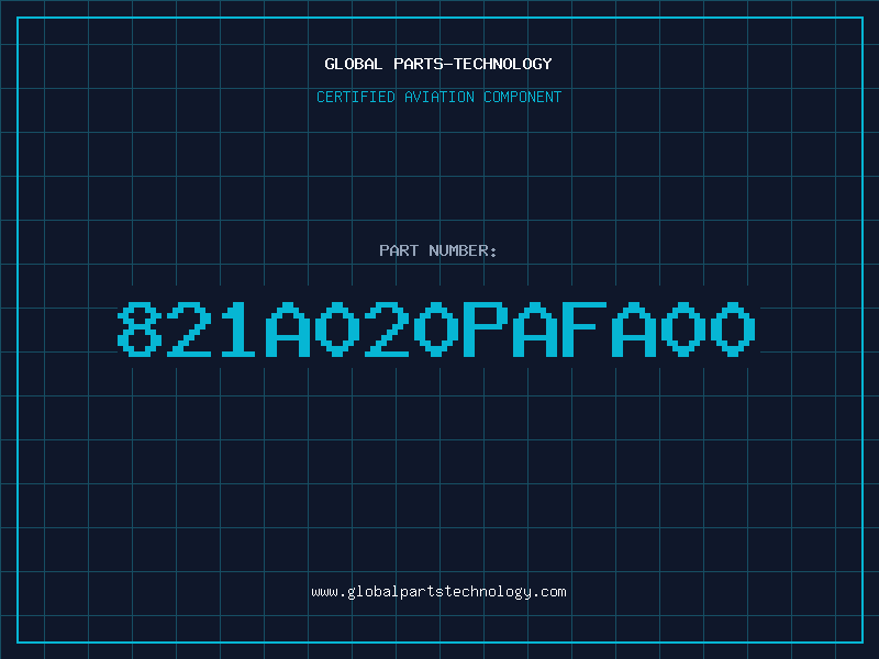 Aviation Part 821A020PAFA00