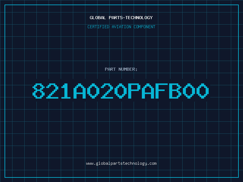 Aviation Part 821A020PAFB00