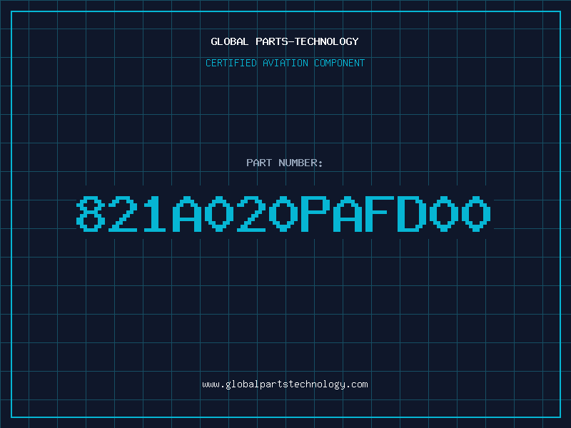 Aviation Part 821A020PAFD00