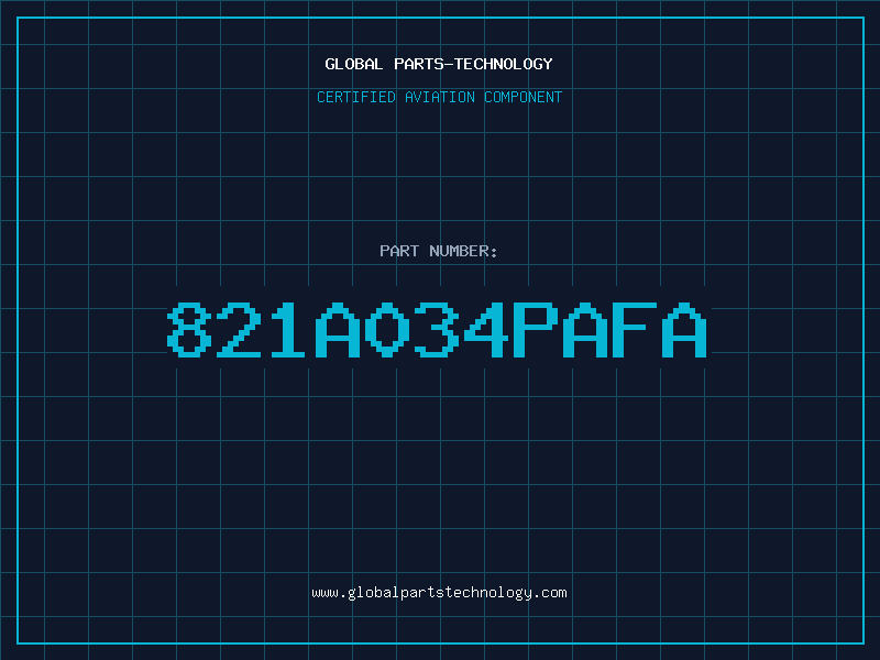 Aviation Part 821A034PAFA