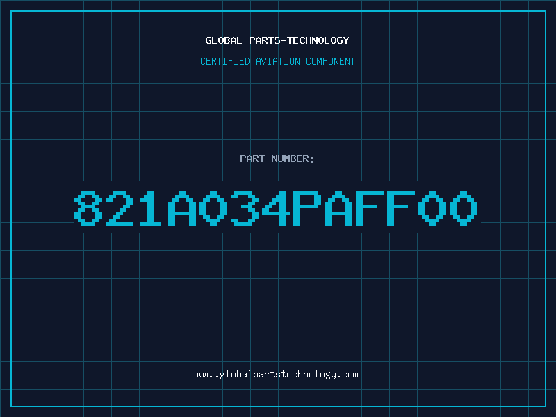 Aviation Part 821A034PAFF00
