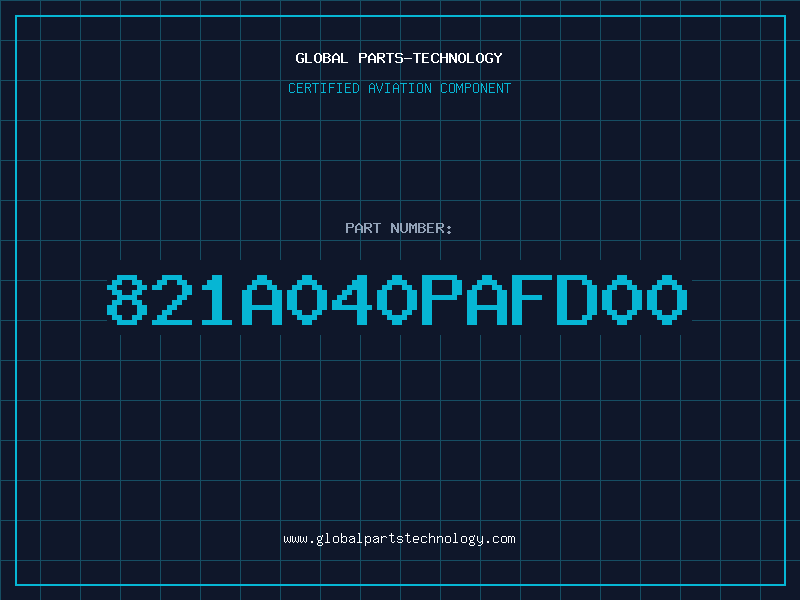 Aviation Part 821A040PAFD00
