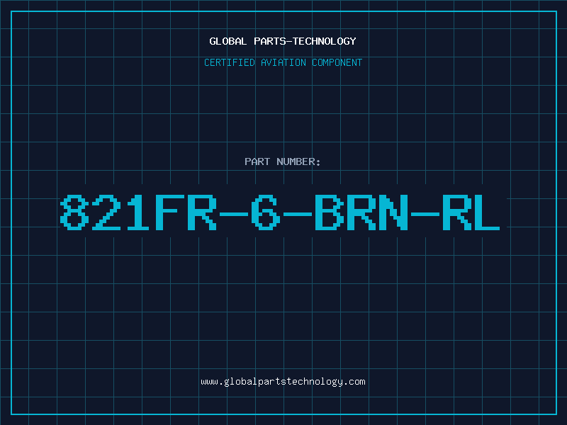 Aviation Part 821FR-6-BRN-RL