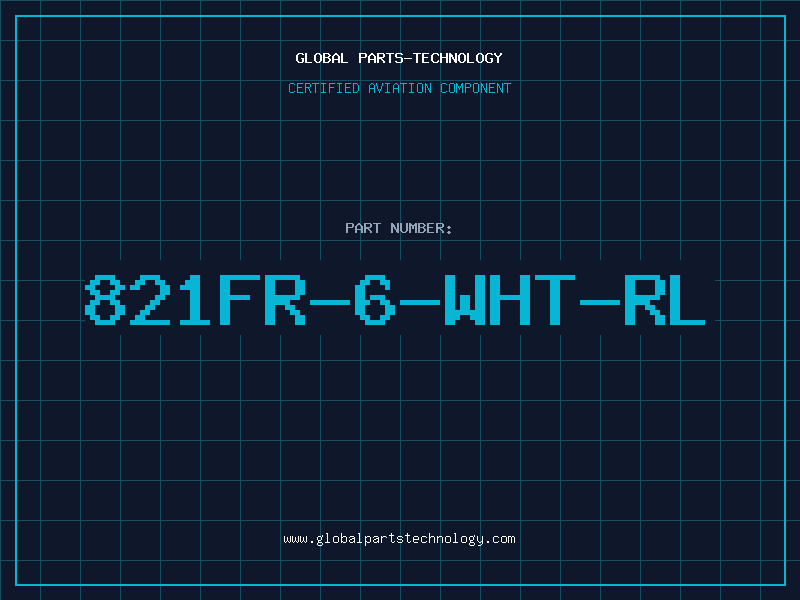 Aviation Part 821FR-6-WHT-RL