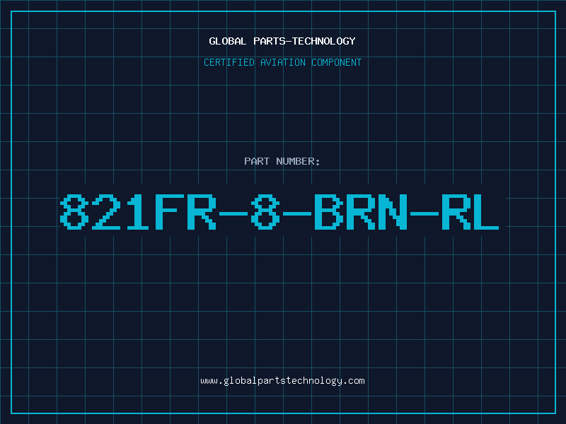 Aviation Part 821FR-8-BRN-RL