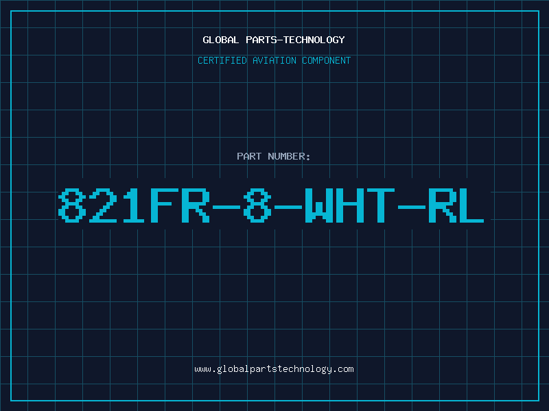 Aviation Part 821FR-8-WHT-RL