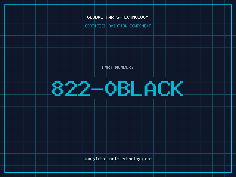 Aviation Part 822-0BLACK