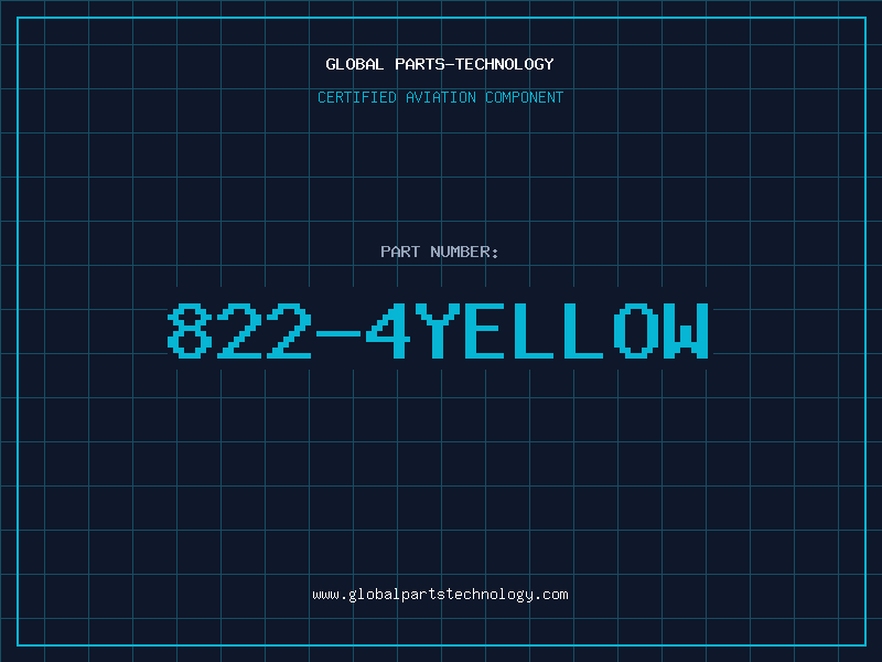 Aviation Part 822-4YELLOW