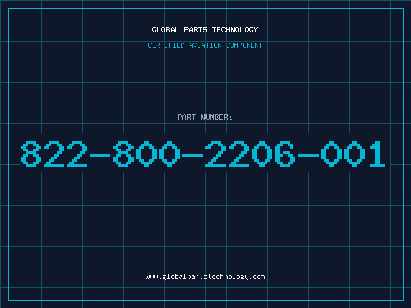 Aviation Part 822-800-2206-001