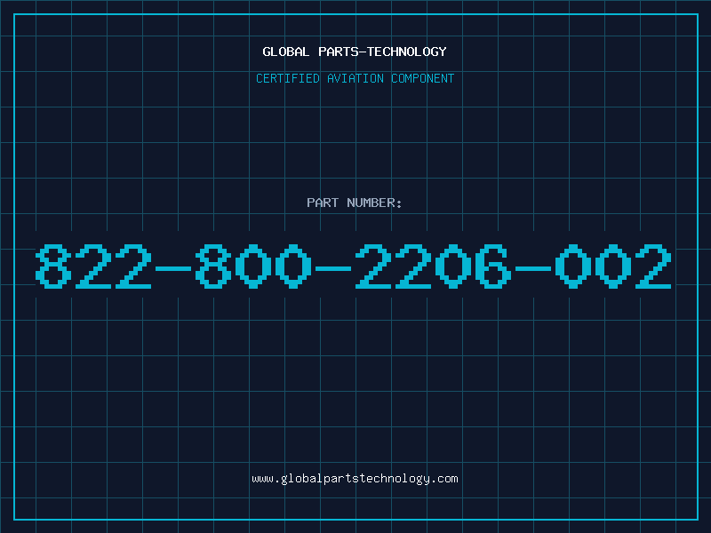 Aviation Part 822-800-2206-002