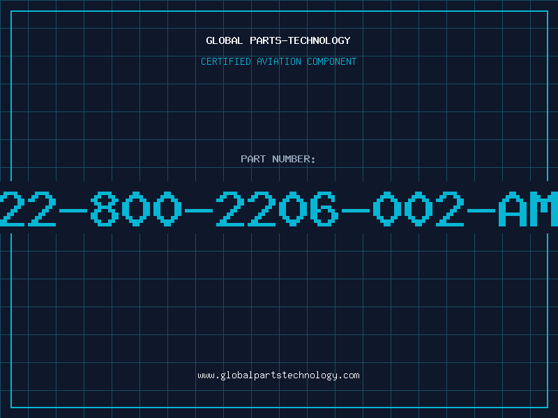 Aviation Part 822-800-2206-002-AMS