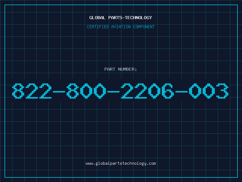 Aviation Part 822-800-2206-003