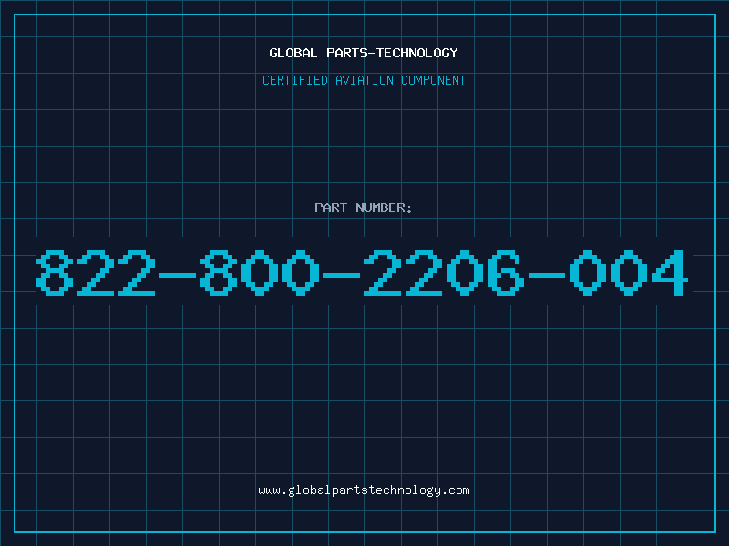 Aviation Part 822-800-2206-004