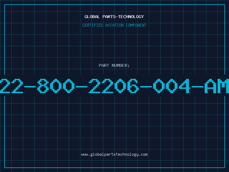 Aviation Part 822-800-2206-004-AMS