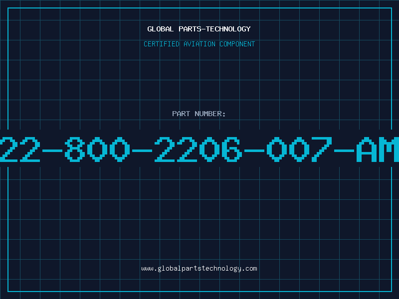 Aviation Part 822-800-2206-007-AMS