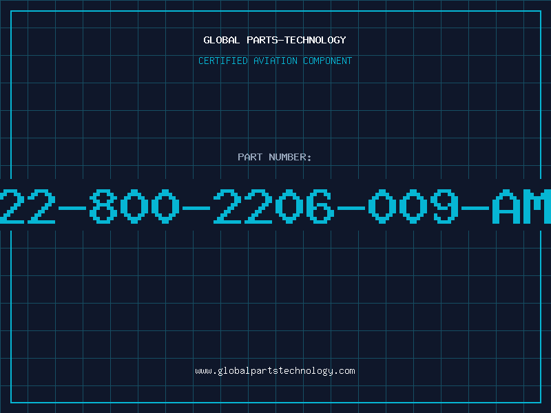 Aviation Part 822-800-2206-009-AMS