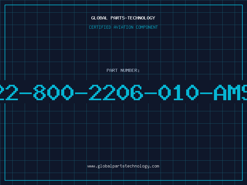 Aviation Part 822-800-2206-010-AMSP