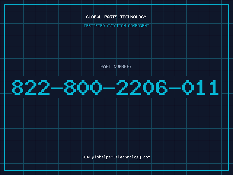 Aviation Part 822-800-2206-011
