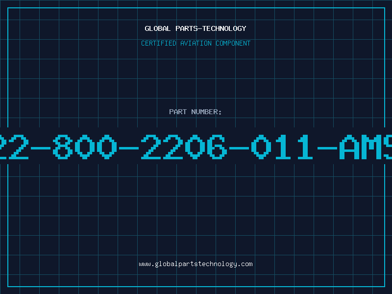 Aviation Part 822-800-2206-011-AMSP