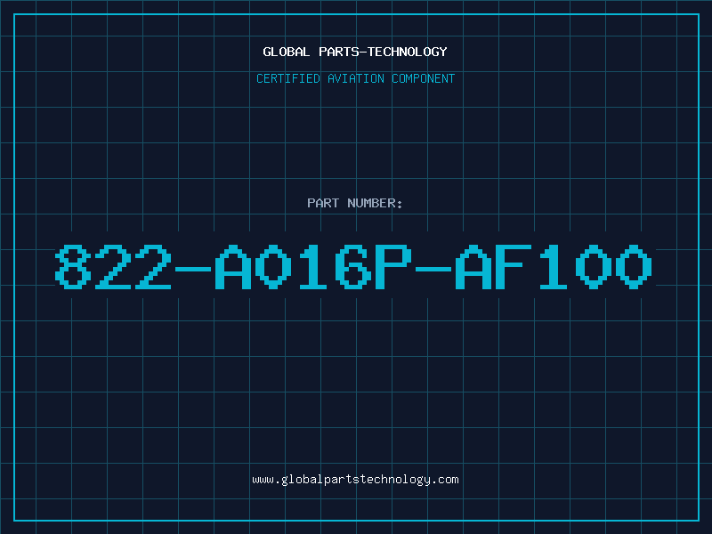 Aviation Part 822-A016P-AF100
