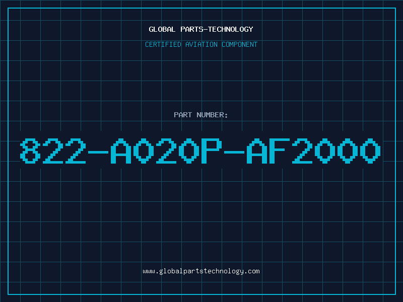 Aviation Part 822-A020P-AF2000