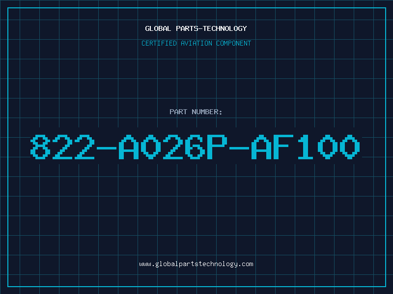 Aviation Part 822-A026P-AF100