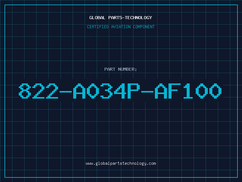 Aviation Part 822-A034P-AF100