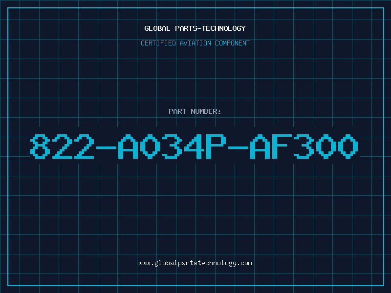Aviation Part 822-A034P-AF300