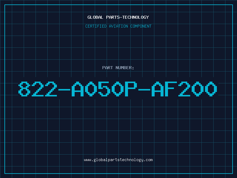 Aviation Part 822-A050P-AF200