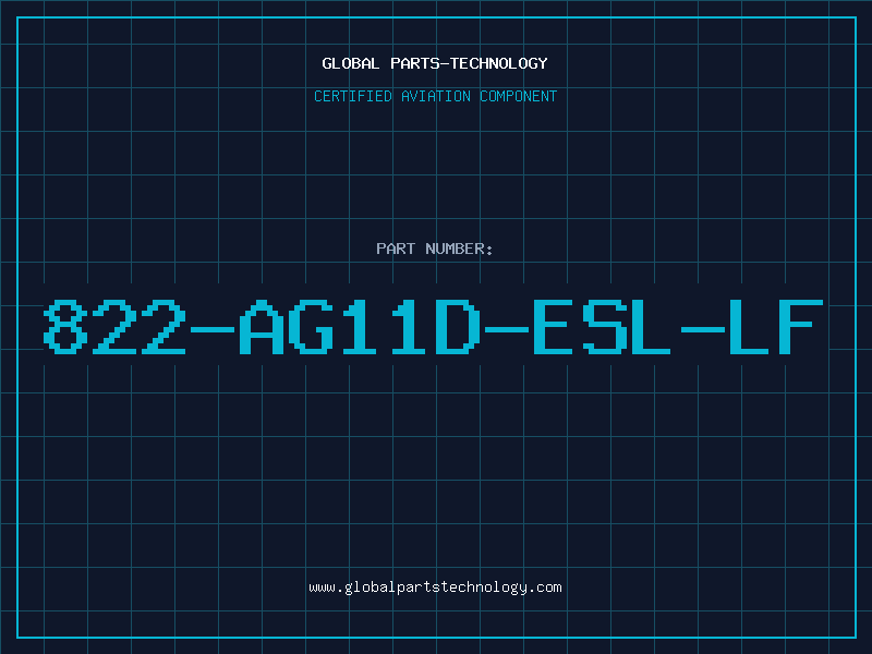 Aviation Part 822-AG11D-ESL-LF