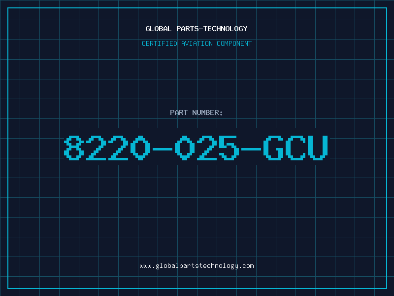 Aviation Part 8220-025-GCU