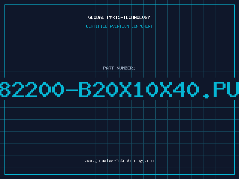 Aviation Part 82200-B20X10X40.PU