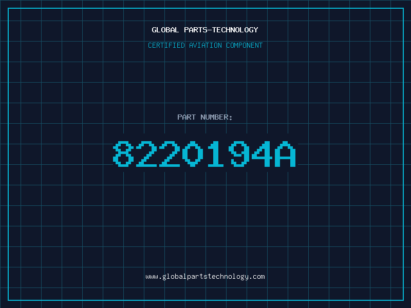 Aviation Part 8220194A