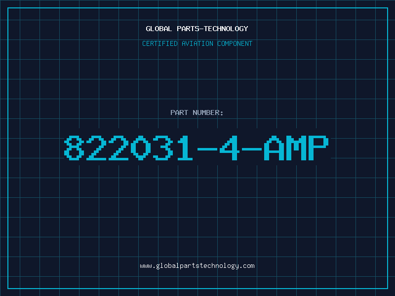 Aviation Part 822031-4-AMP