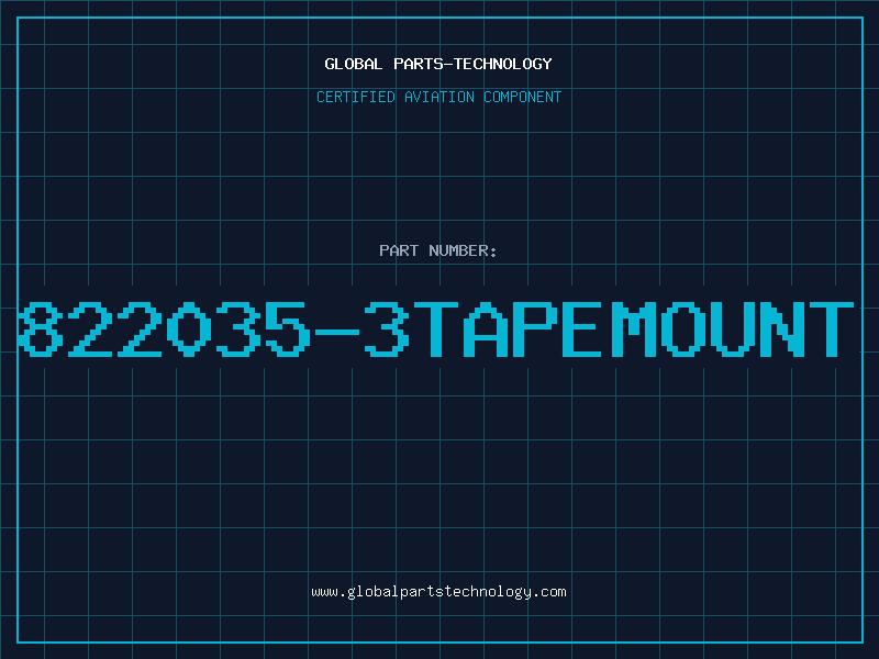 Aviation Part 822035-3TAPEMOUNT