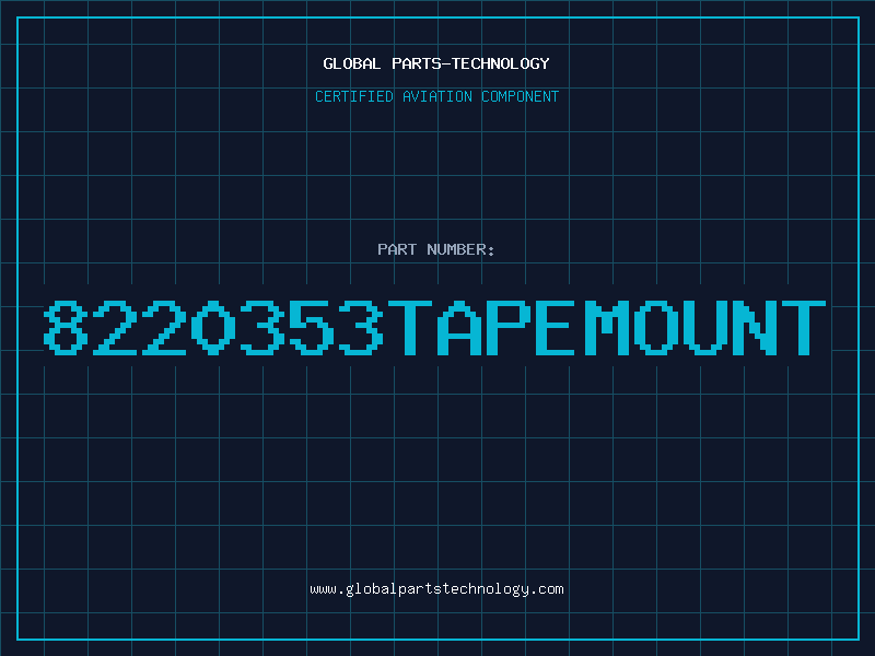 Aviation Part 8220353TAPEMOUNT