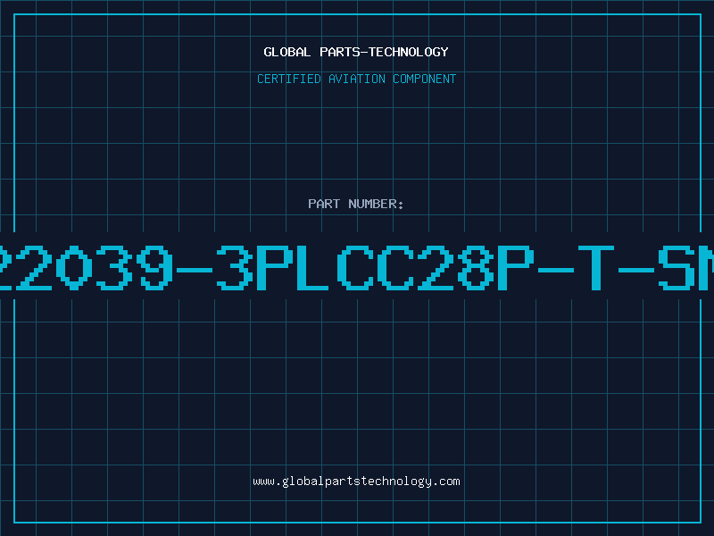Aviation Part 822039-3PLCC28P-T-SMT