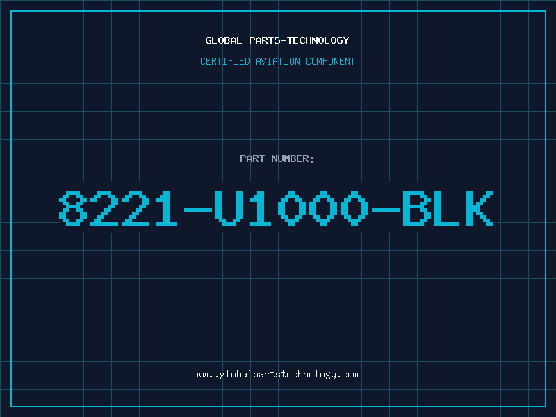 Aviation Part 8221-U1000-BLK