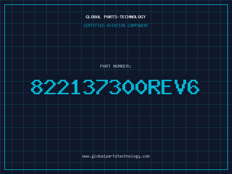 Aviation Part 822137300REV6