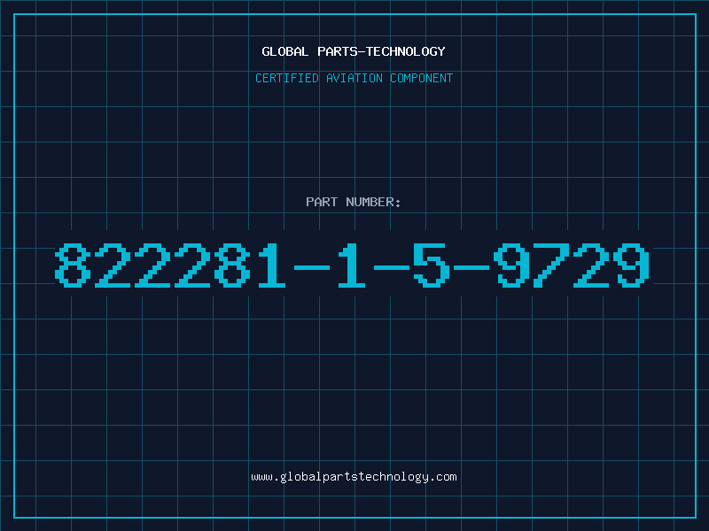 Aviation Part 822281-1-5-9729