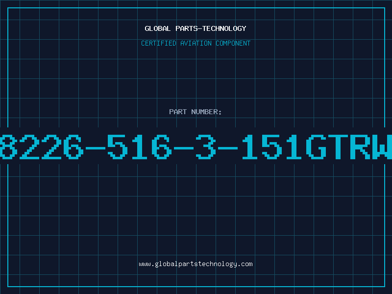 Aviation Part 8226-516-3-151GTRW