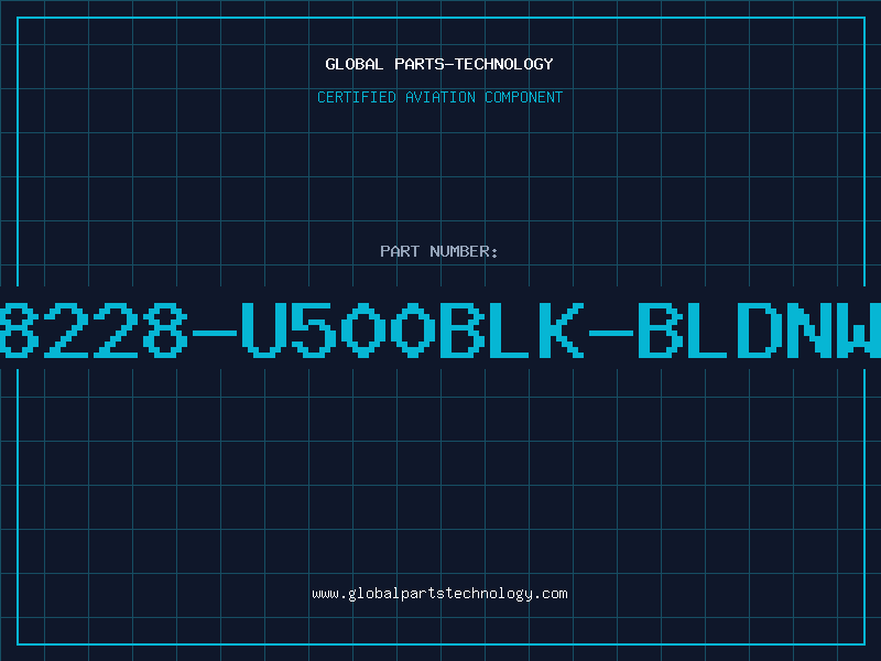 Aviation Part 8228-U500BLK-BLDNW