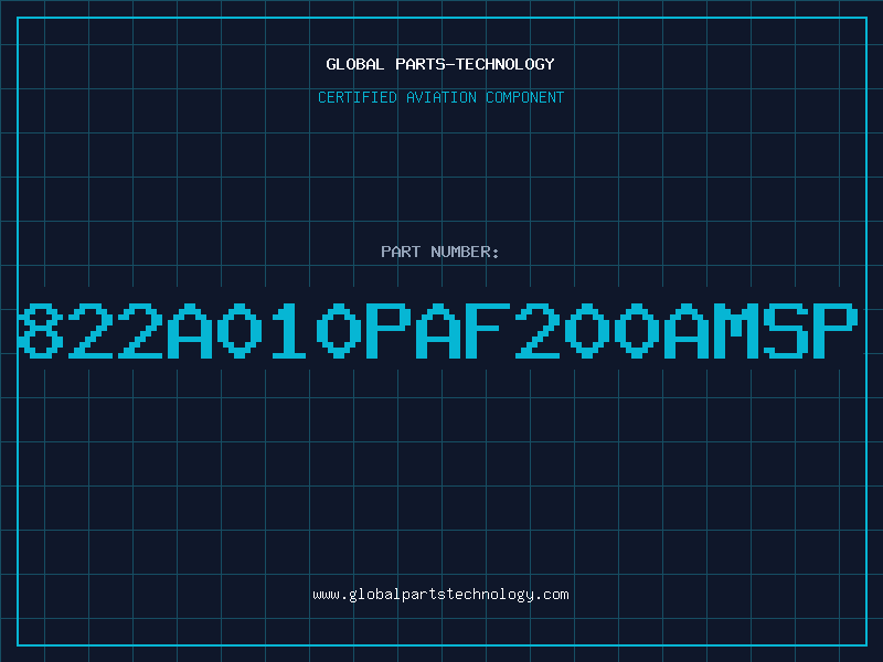 Aviation Part 822A010PAF200AMSP