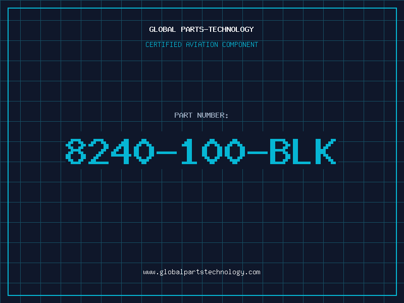 Aviation Part 8240-100-BLK