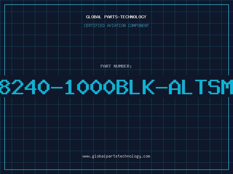 Aviation Part 8240-1000BLK-ALTSM