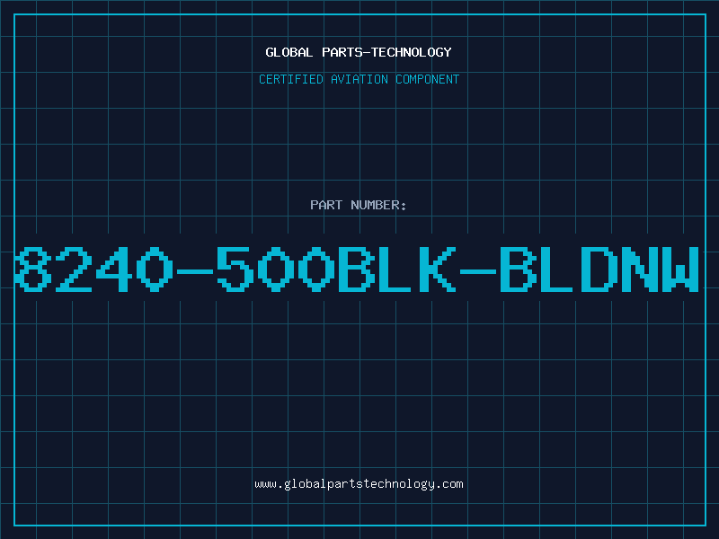 Aviation Part 8240-500BLK-BLDNW