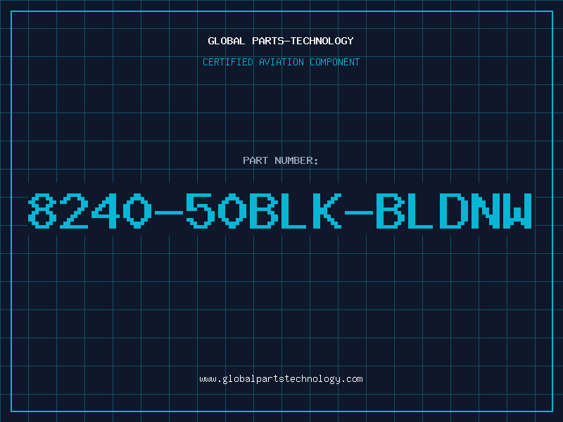 Aviation Part 8240-50BLK-BLDNW