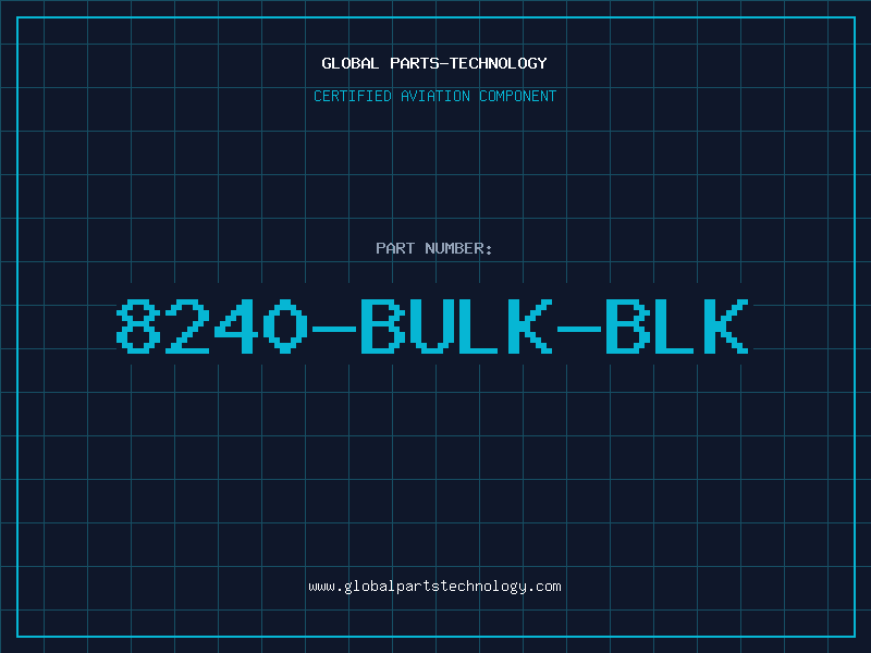 Aviation Part 8240-BULK-BLK