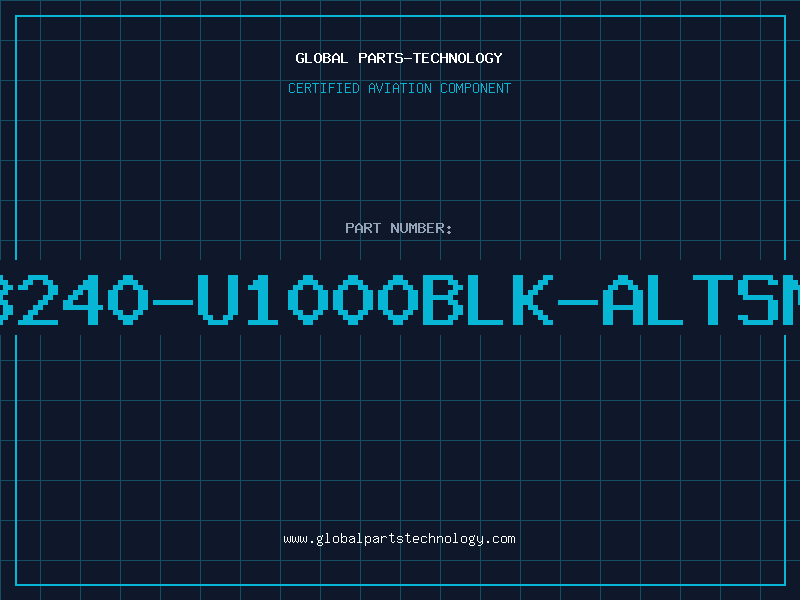 Aviation Part 8240-U1000BLK-ALTSM