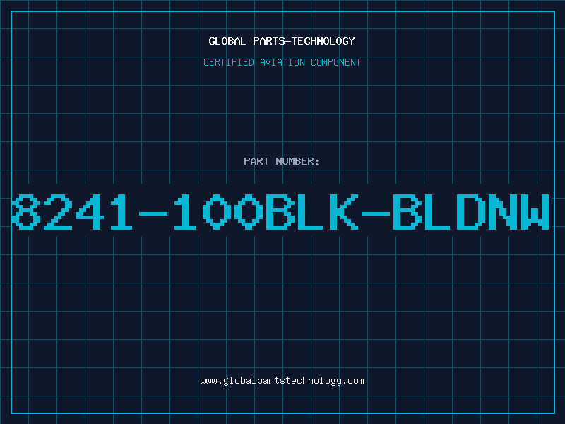Aviation Part 8241-100BLK-BLDNW